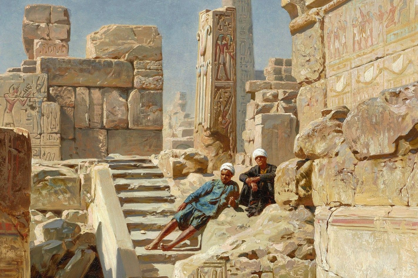 Temple of Karnak 1889