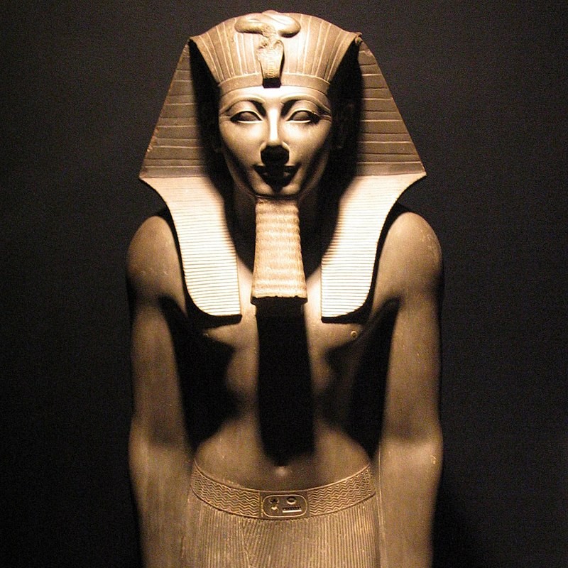 Thutmosis III statue in Luxor Museum