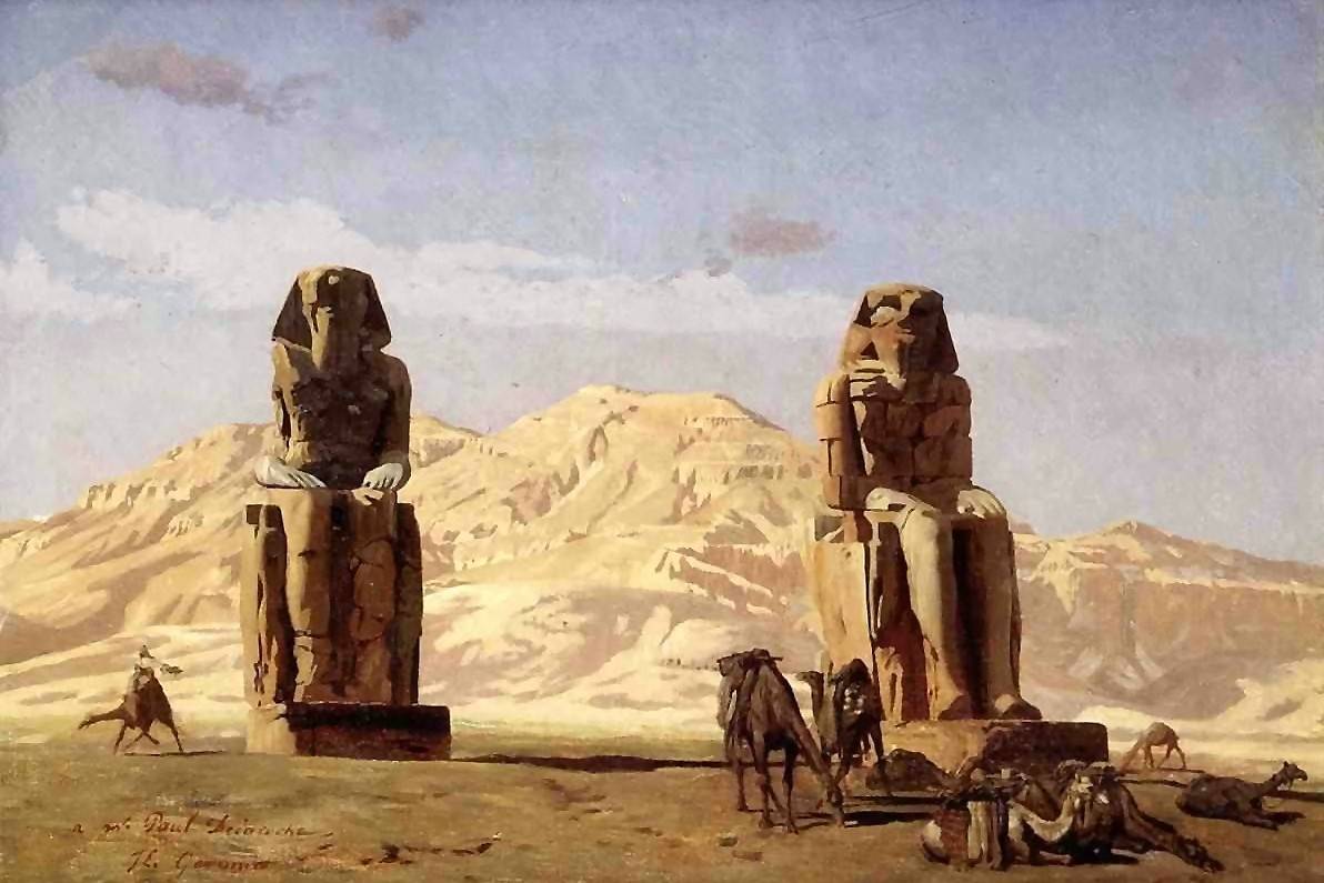 Memnon and Sesostris