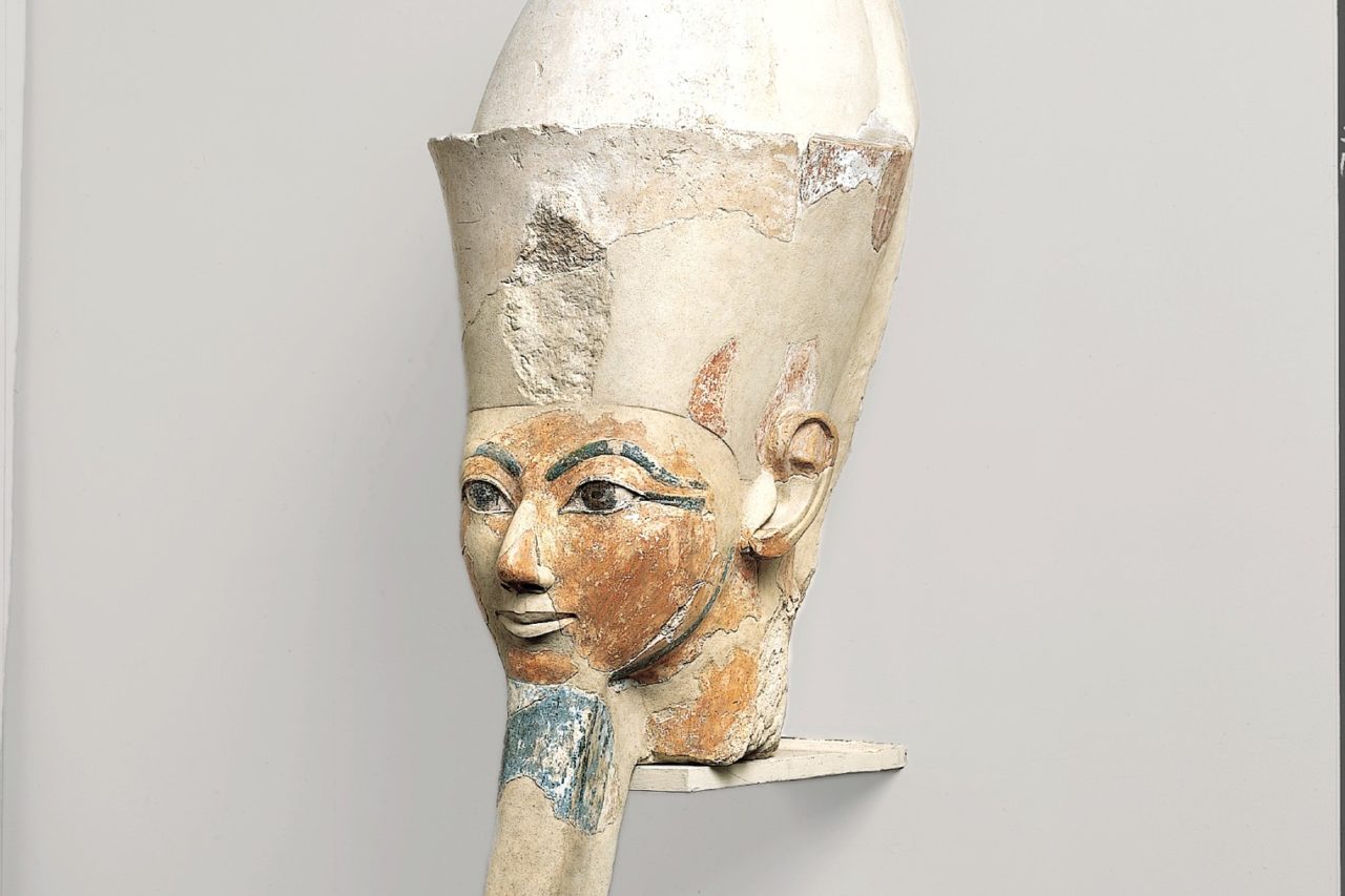 Head from an Osiride Statue of Hatshepsut