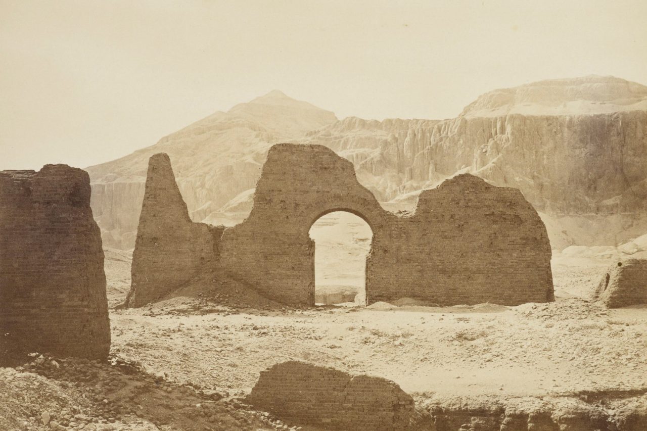 Ancient crude brick Arch