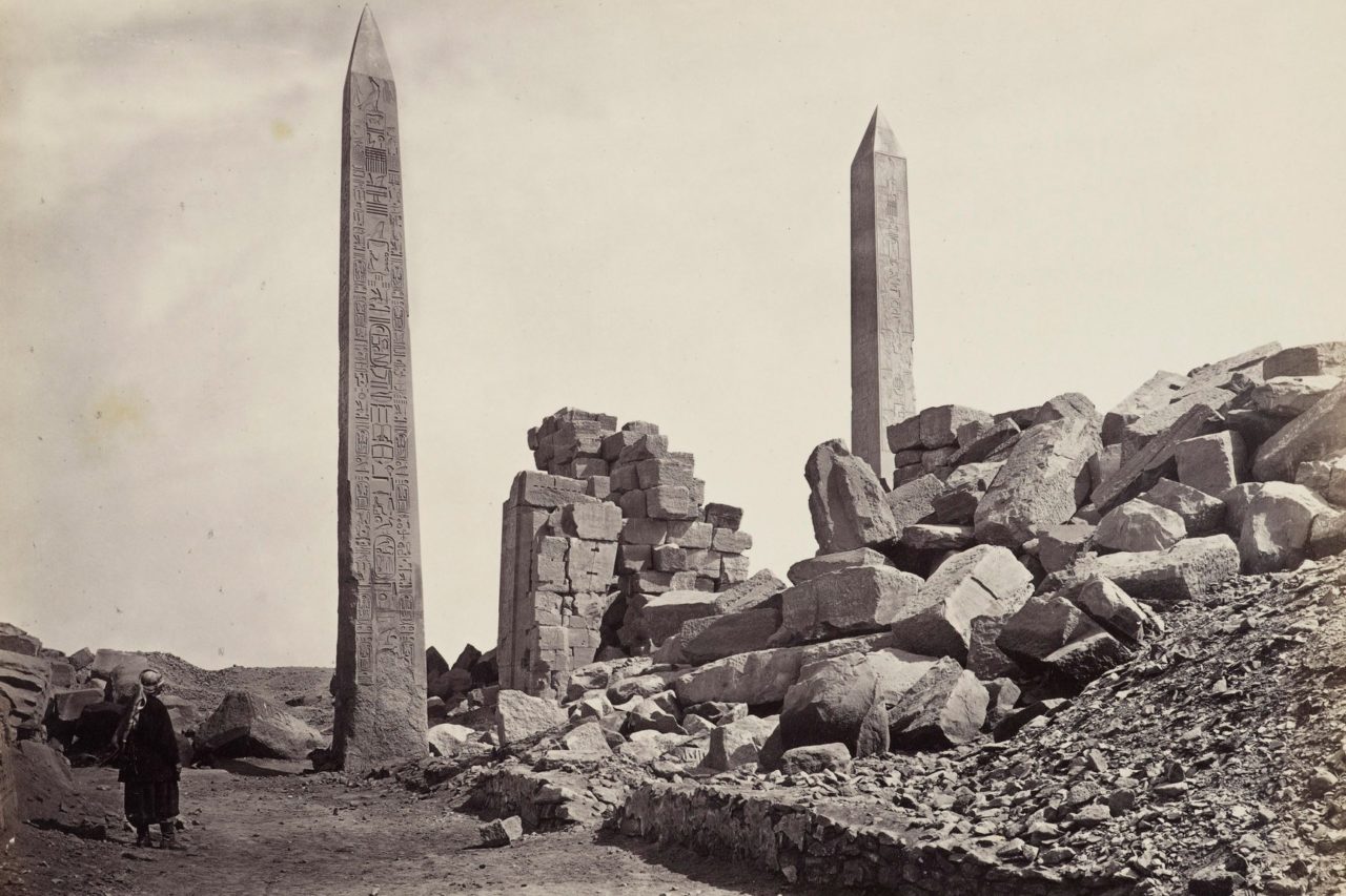 Carnac - The two Obelisks