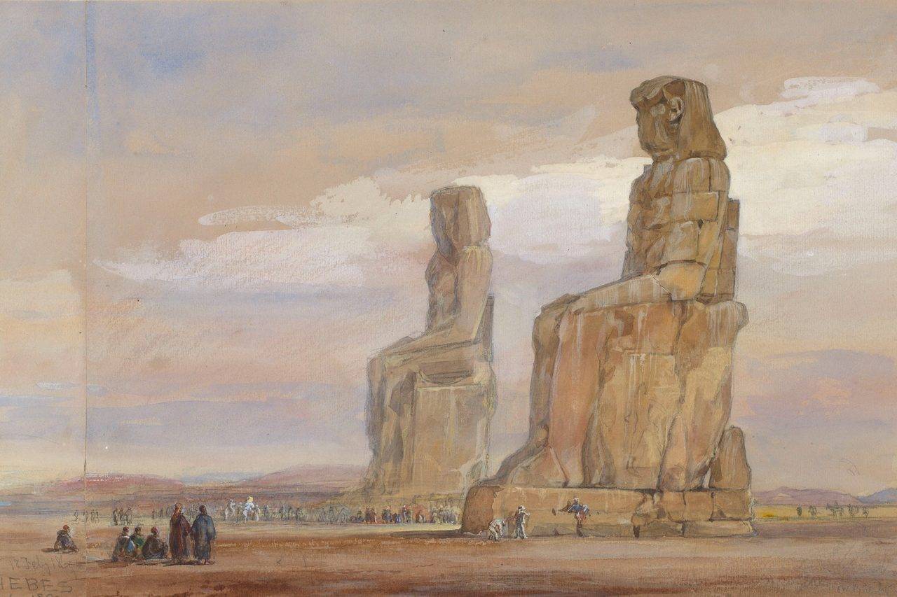 Thebes Colossi of Memnon