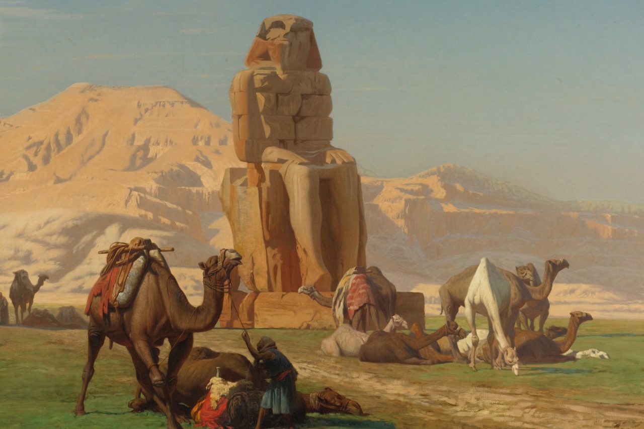 The Colossus of Memnon 1858