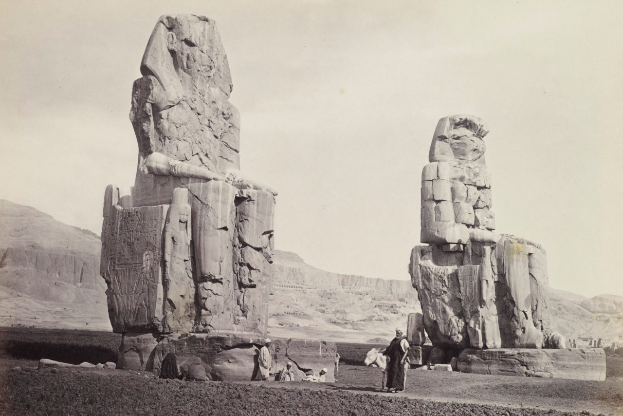 The Statues of Memnon 1857