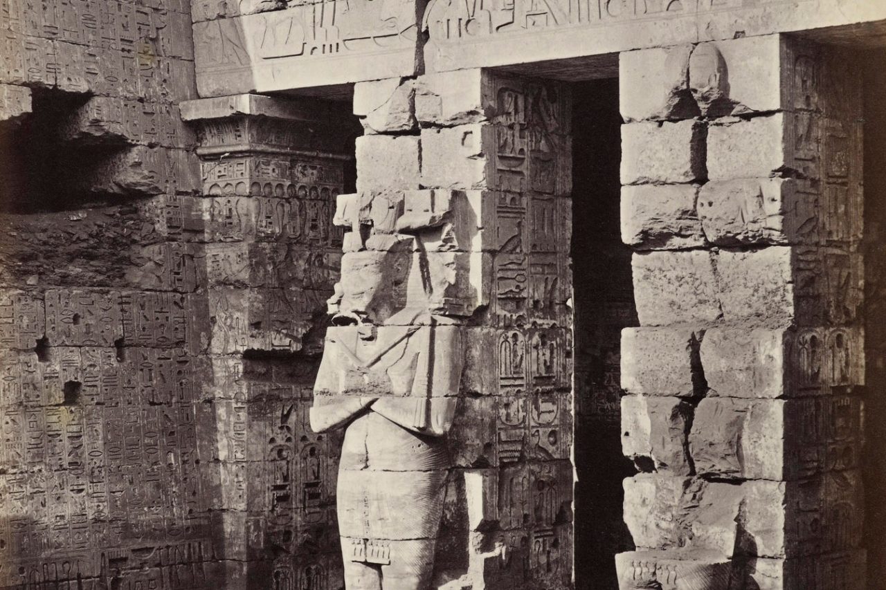 Medinet Habou - Entrance to the Temple