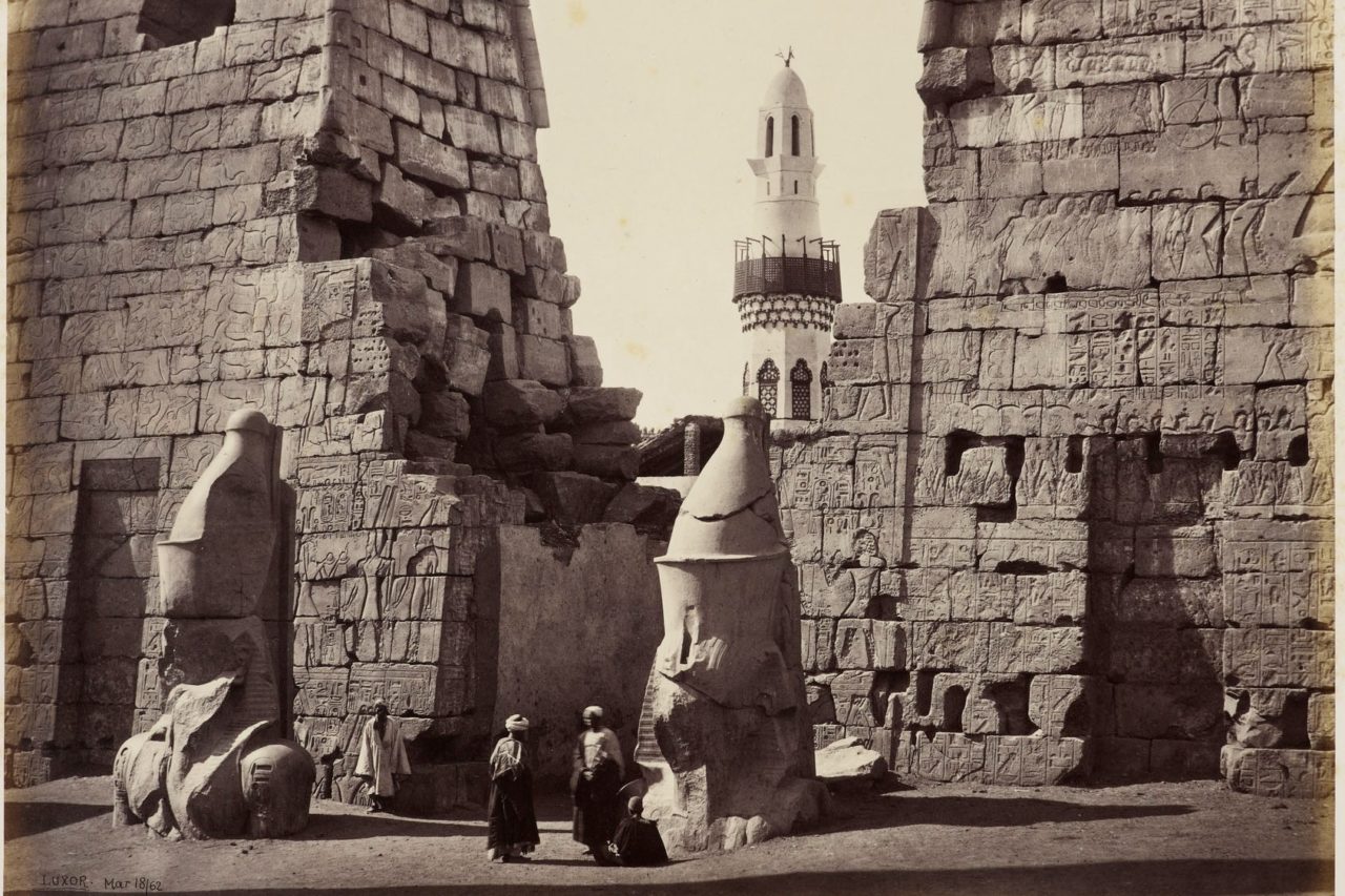 Grand Gateway of the Temple of Luxor 1862