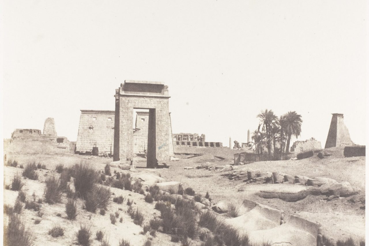 Karnak (Thebes), General View of the Ruins Taken from Point B