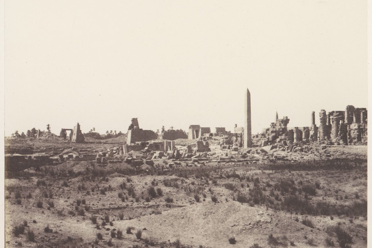 Karnak (Thebes), General View of the Ruins Taken from the Northeast, in V
