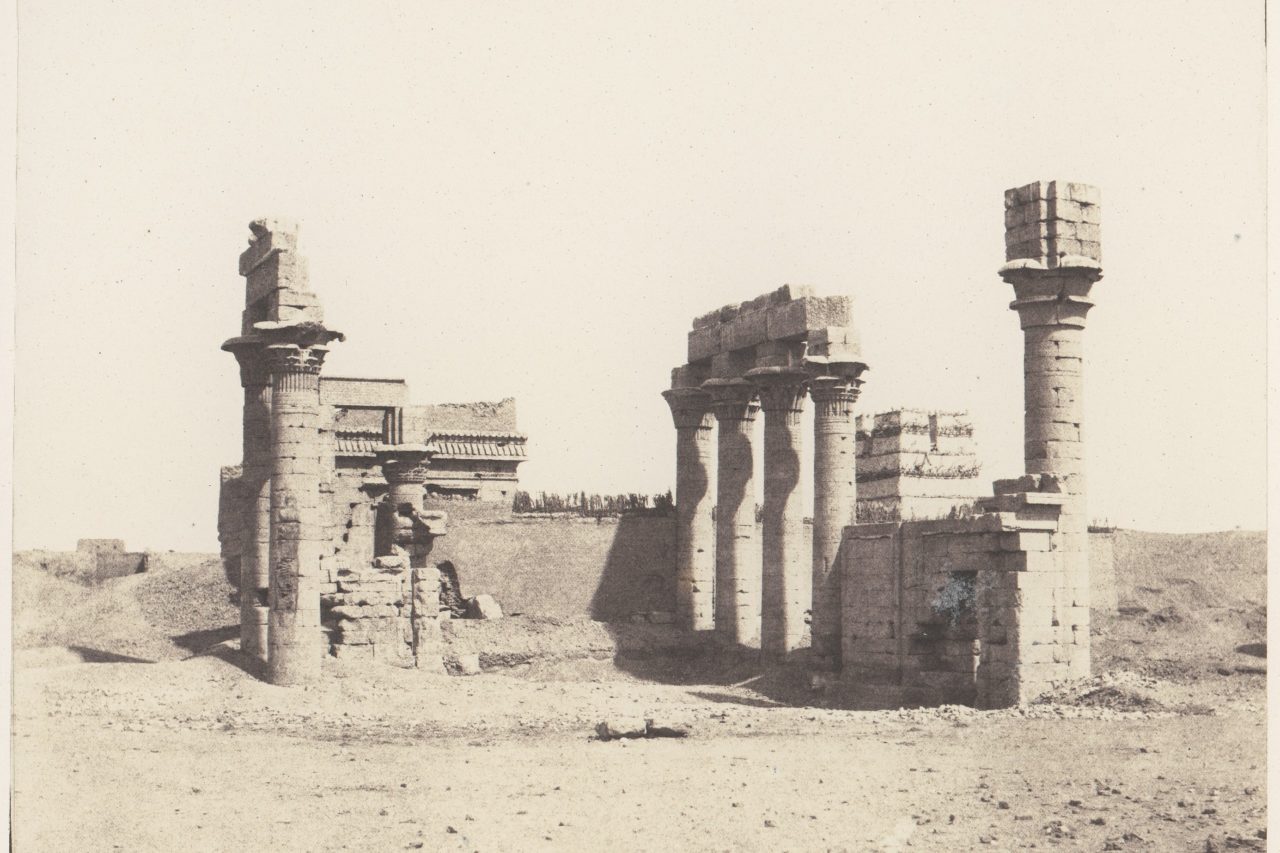 Armant (Hermonthis), General View of the Ruins -Temple and Mammisi