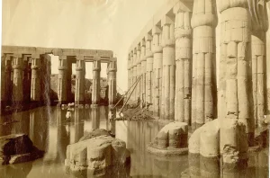 Read more about the article Luxor: View of the temple 1864