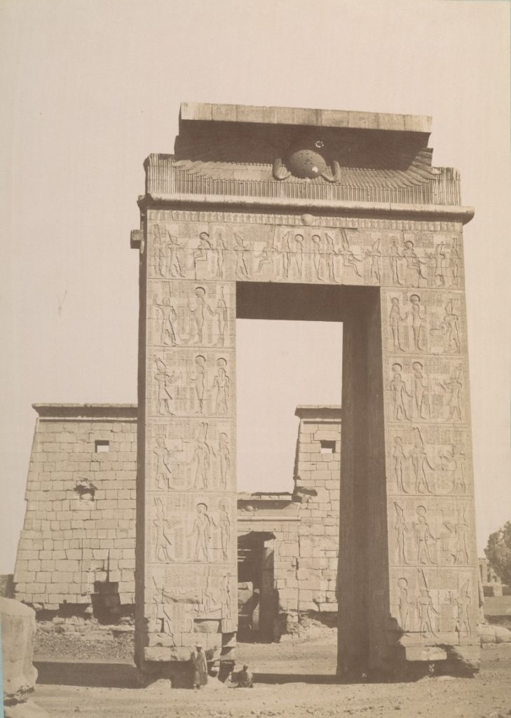 The Ptolemaic gate in Karnak