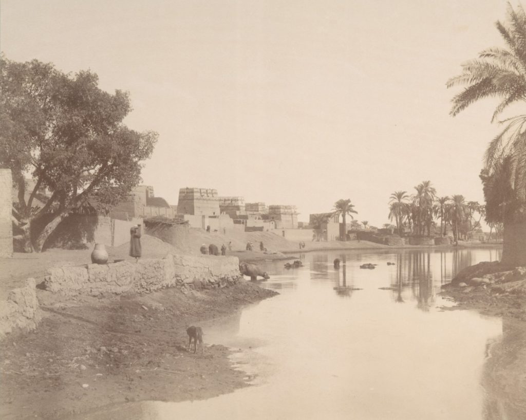 Luxor: view from the north 1864