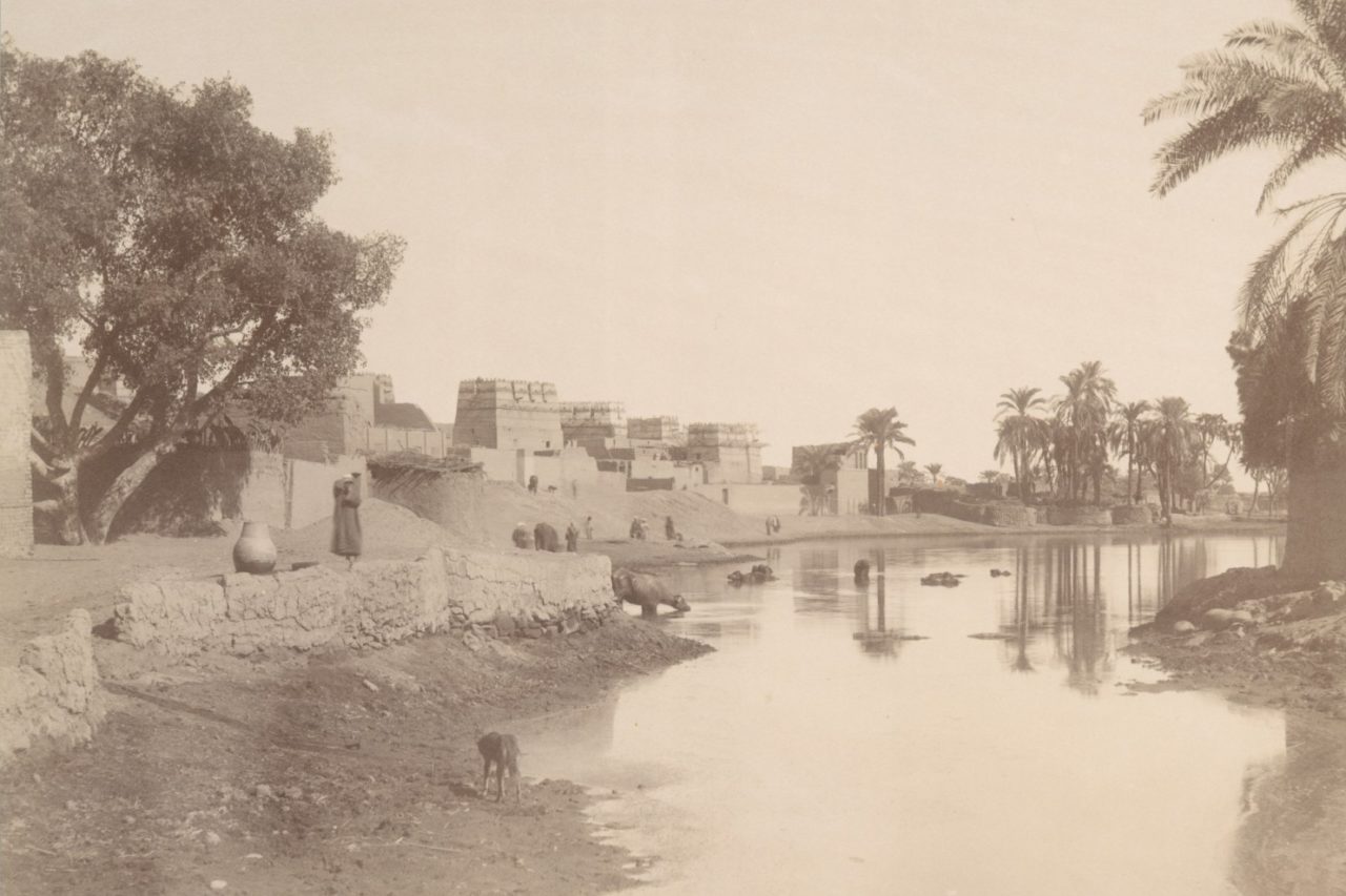 Luxor: view from the north 1864