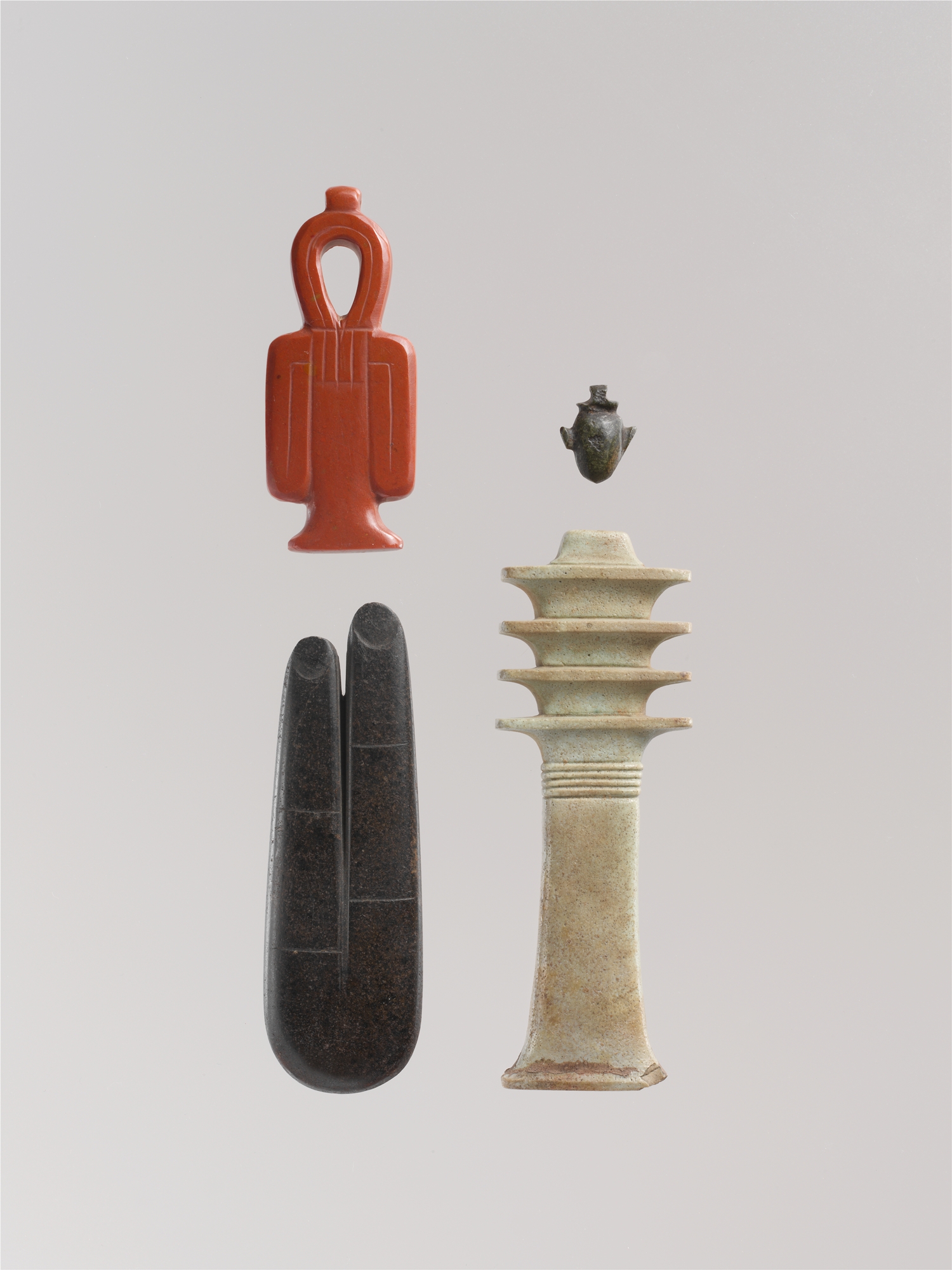 Funerary amulets from ancient Egypt