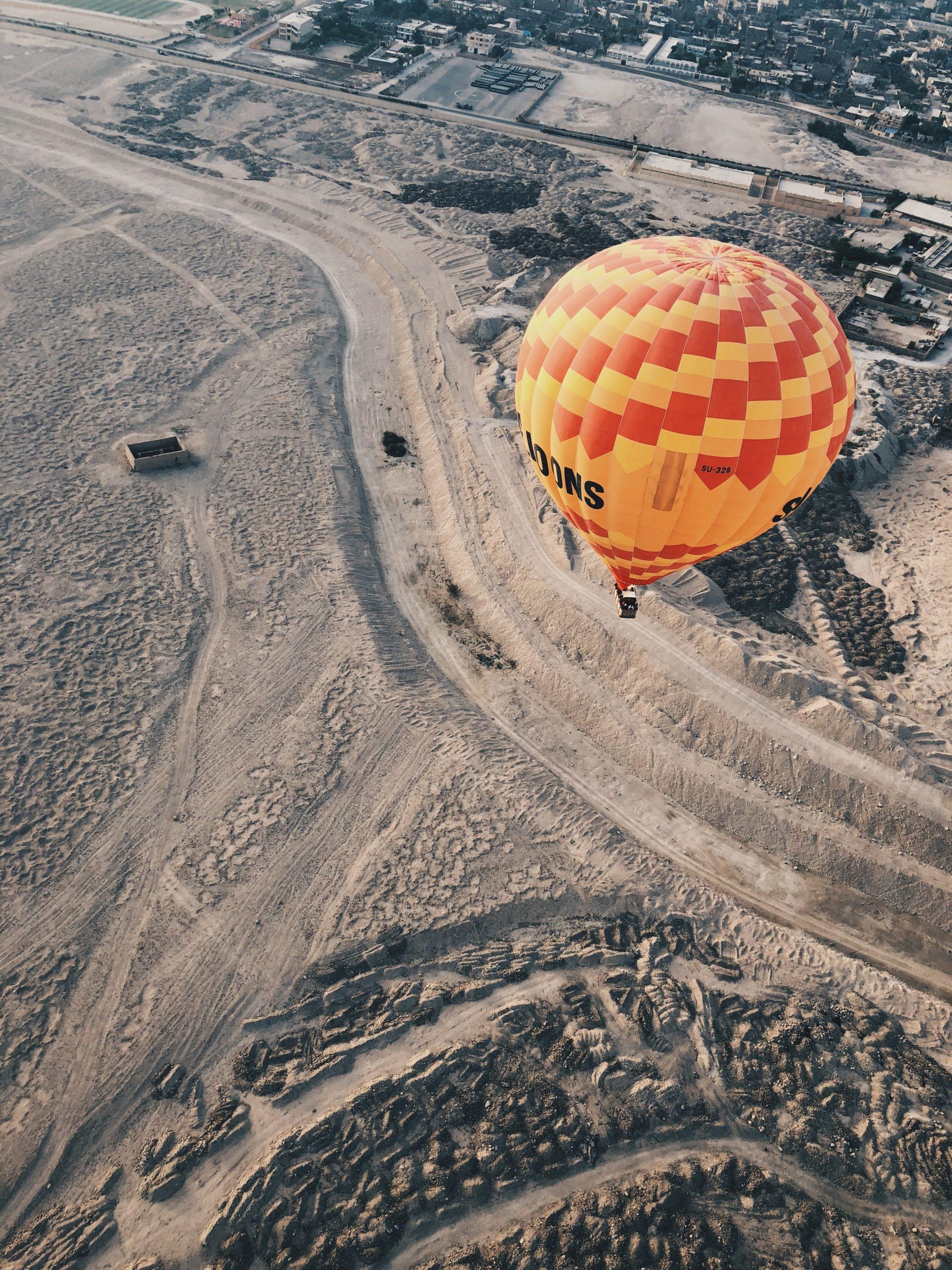 Hot Air Balloon In Luxor
