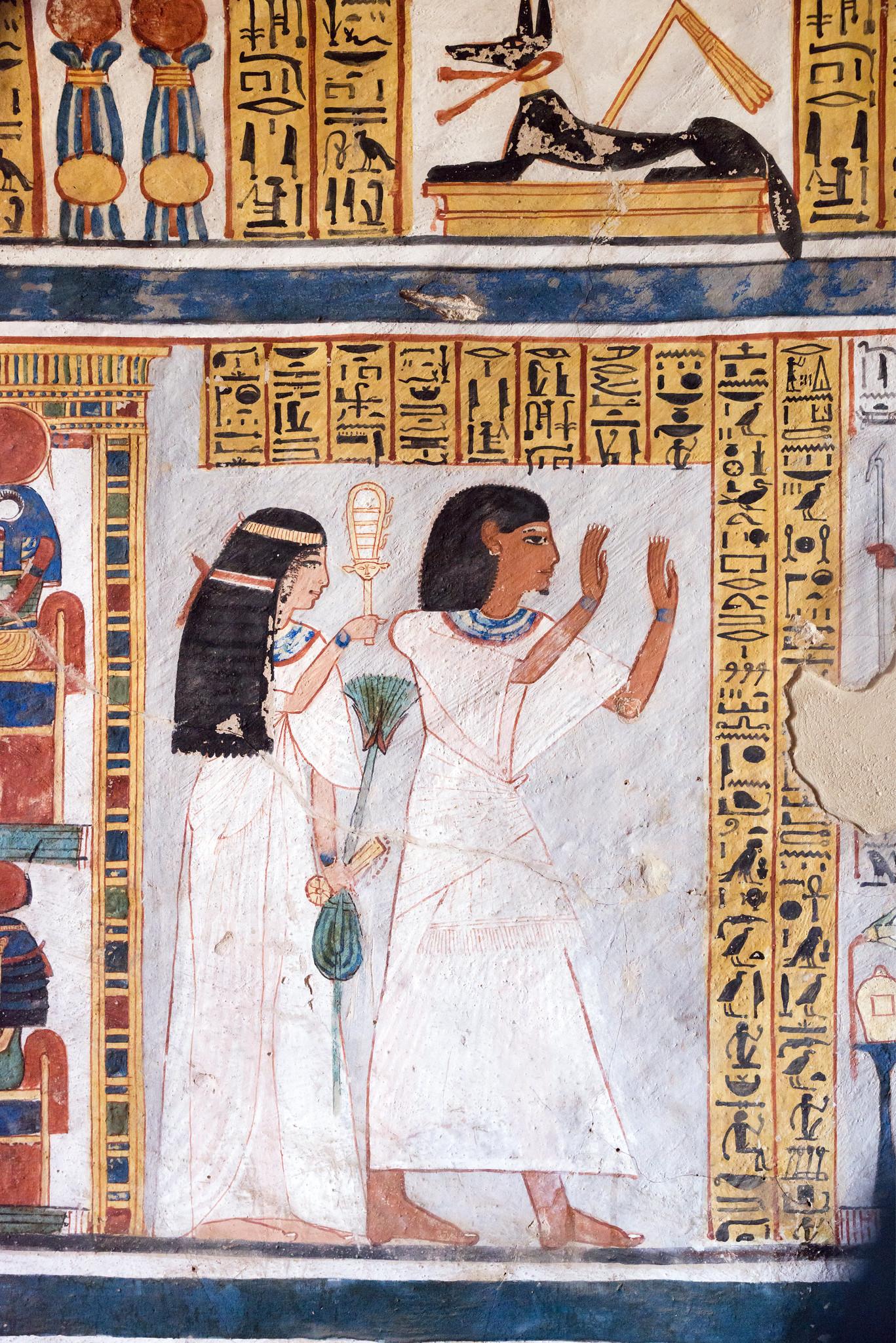 Offering scenes in the Tomb of Roy (TT255)