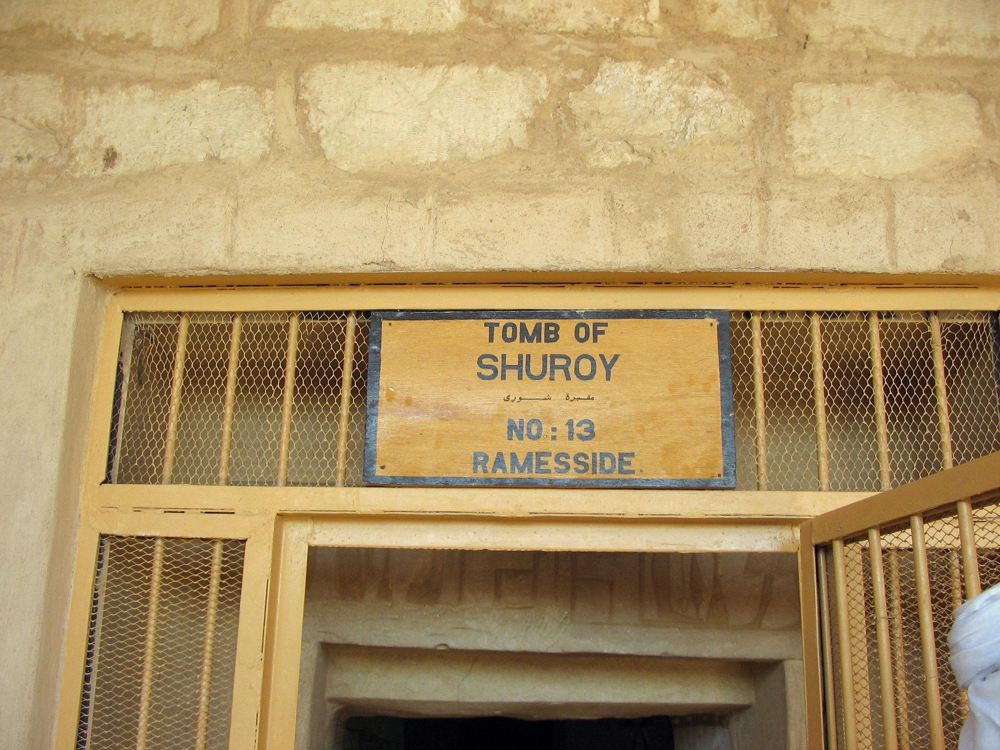 Incense imagery in the Tomb of Shuroy (TT13)