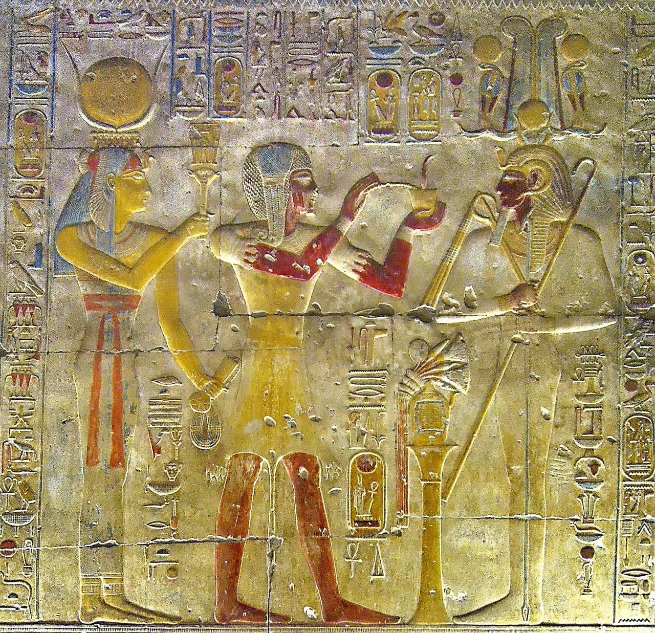 Temple of Seti I at Abydos, Egypt