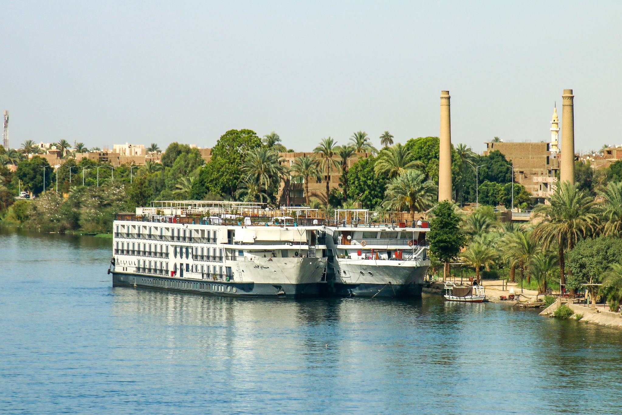 The Nile near Armant, south of Luxor