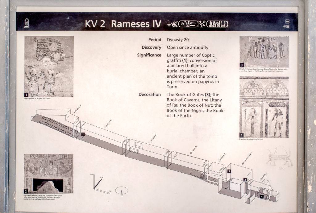 Tomb of Ramesses IV-Layout and Design