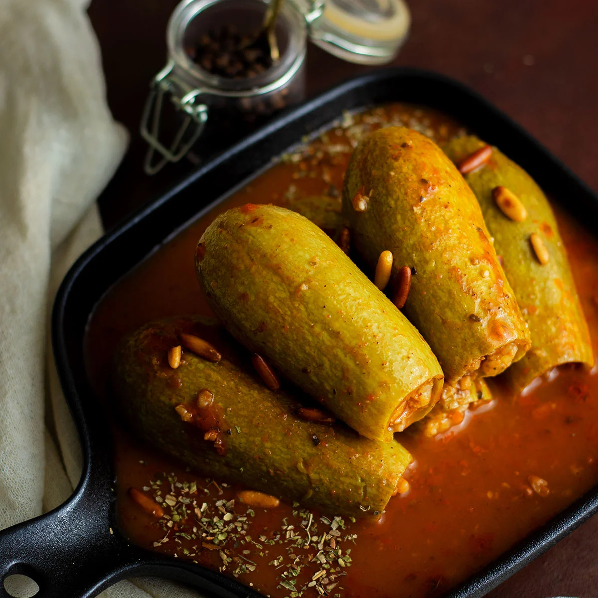 Kousa Mahshi, Egyptian stuffed zucchini