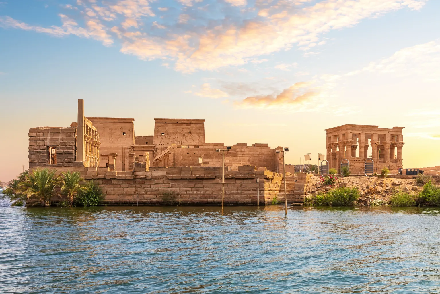 Philae Temple on Agilkia Island near Aswan
