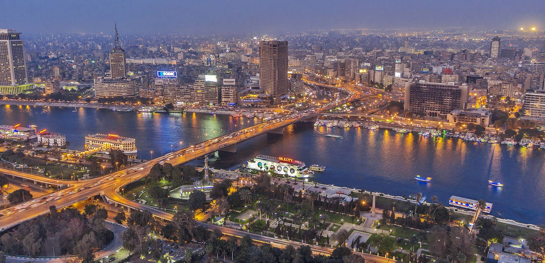 View of Cairo from a tower
