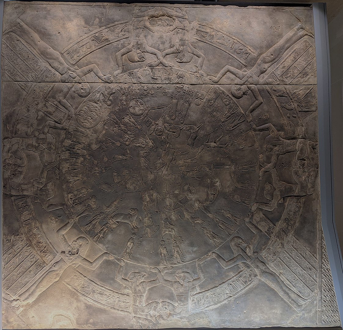 The Zodiac of Dendera, a circular astronomical relief from the Ptolemaic–Roman period