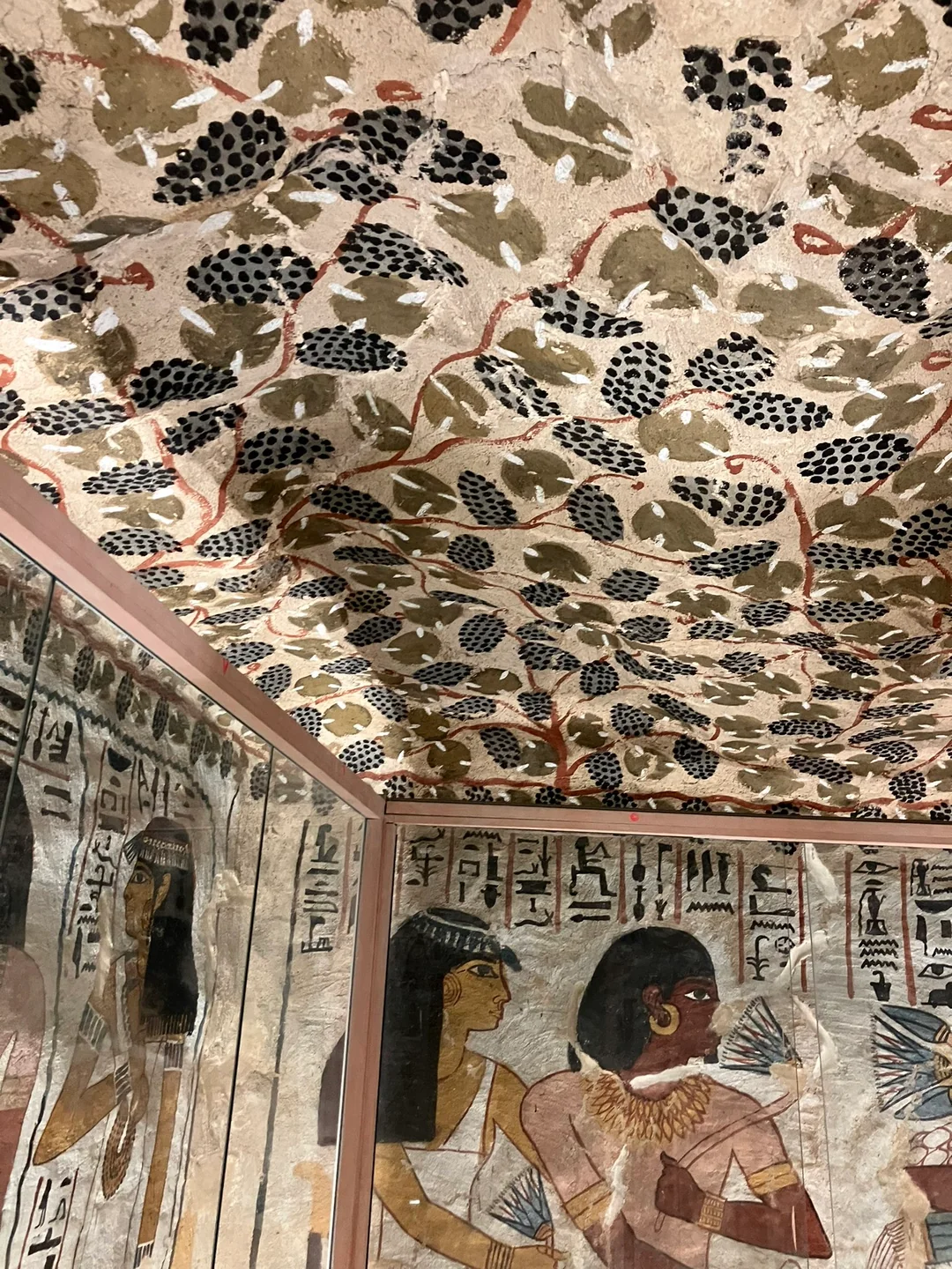 Banqueting scene in the Tomb of Sennefer (TT96)
