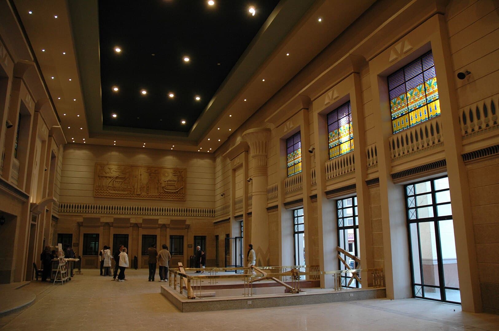 Exterior view of Luxor Railway Station