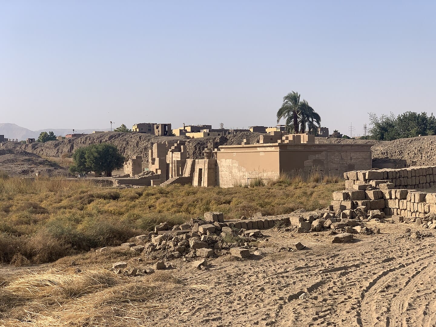 The Temple of Ptah at Karnak, with its five gateways and hidden sanctuary