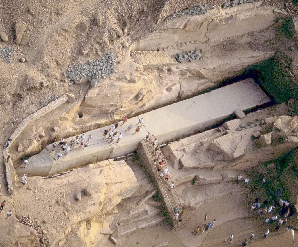The Unfinished Obelisk in Aswan