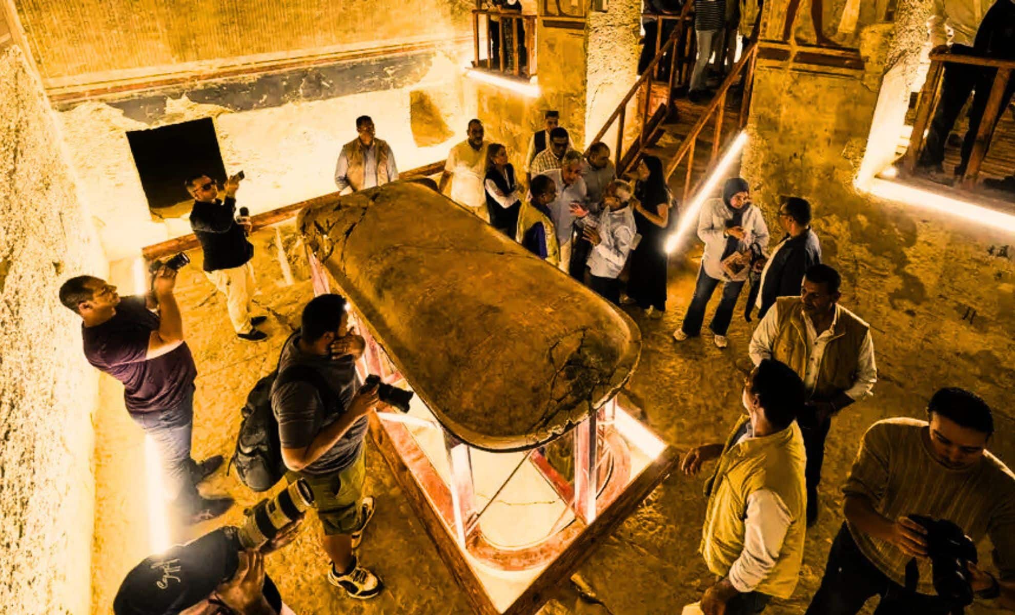The tomb of Amenhotep III (WV22) in the Western Valley after 20 years of restoration