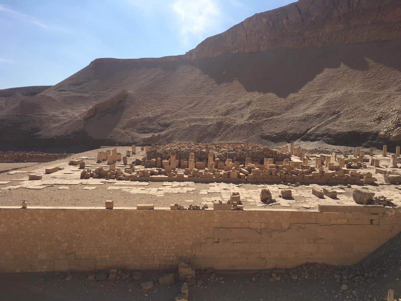 The temple of Mentuhotep II at Deir el-Bahari
